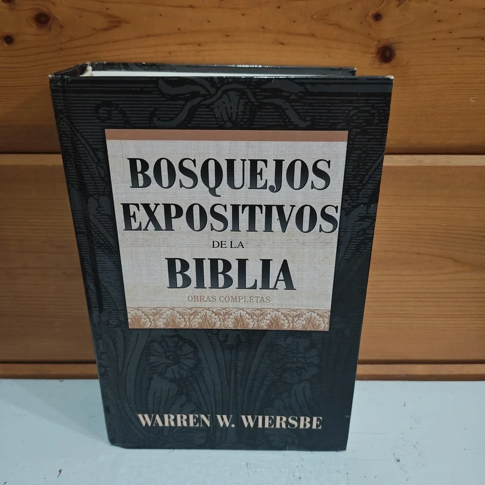 Warren Wiersbe Bosquejos Expositivos de la Biblia Obras Completas Hardcover